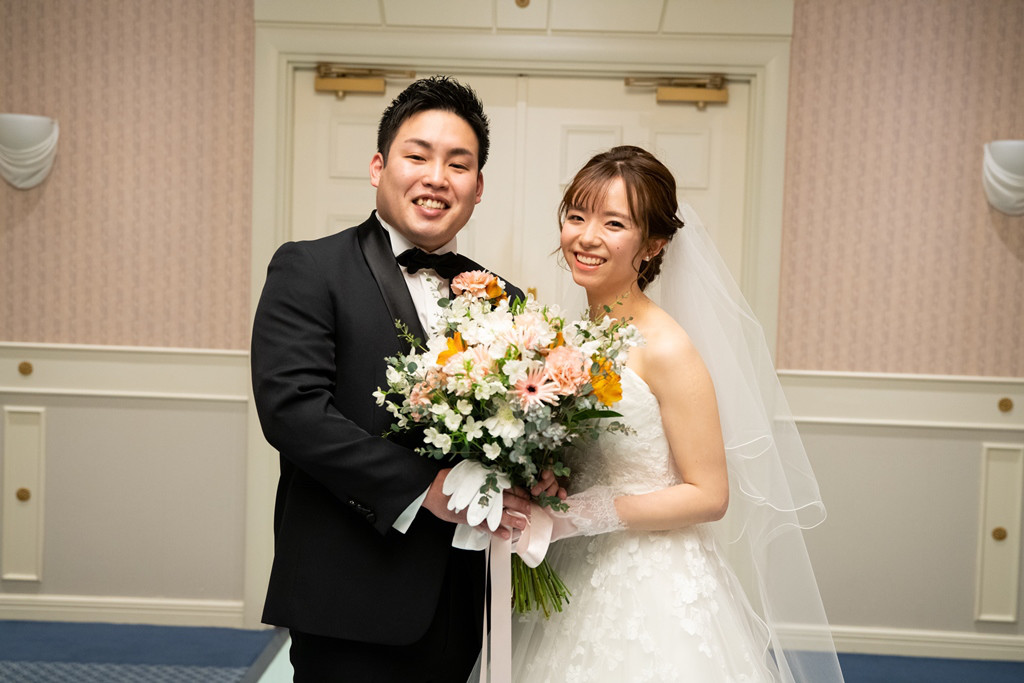 サプライズ、したり＆されたり。
ユニークな演出いっぱいの結婚式♡