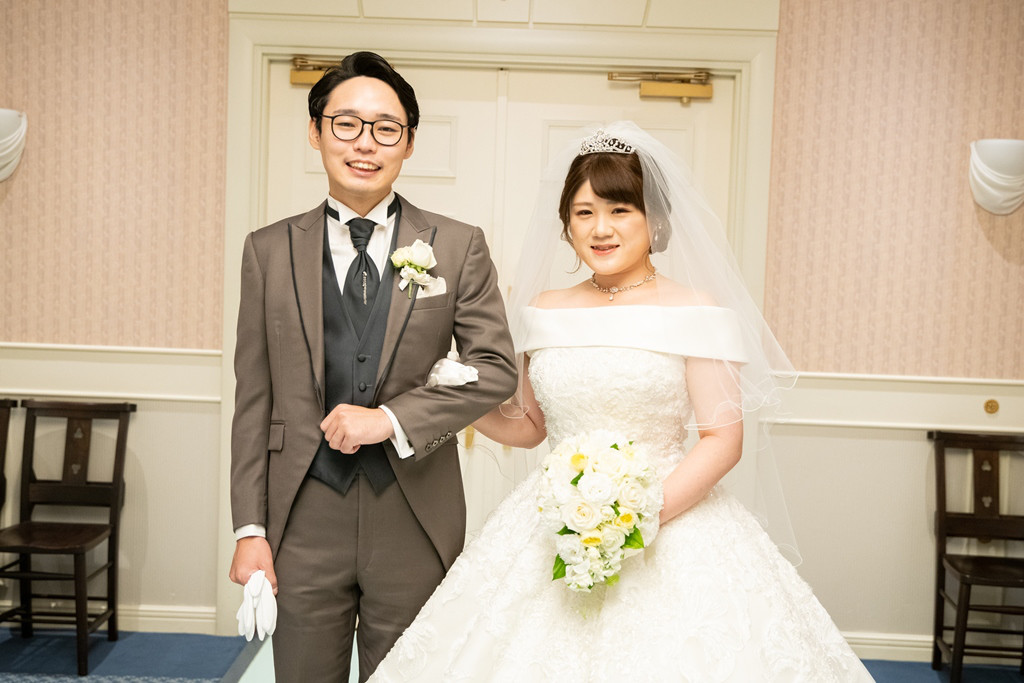 生演奏あり♪
音楽好きのおふたりとゲストの皆様で奏でる結婚式