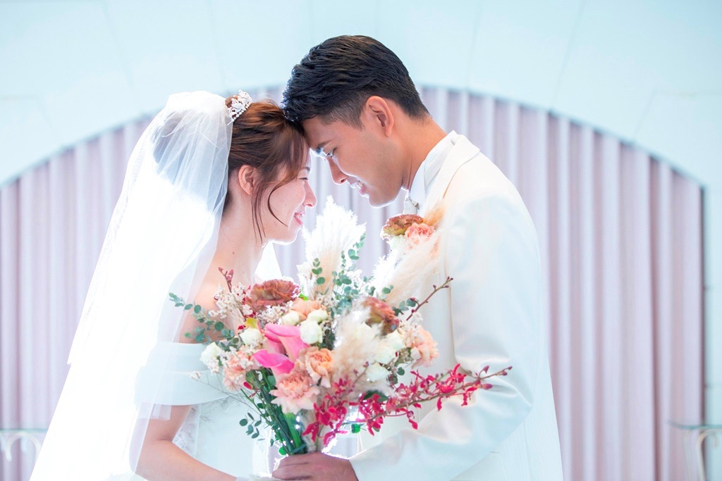 ラストはまさかの・・・！
笑顔と感動に包まれた温かいウェディング♡