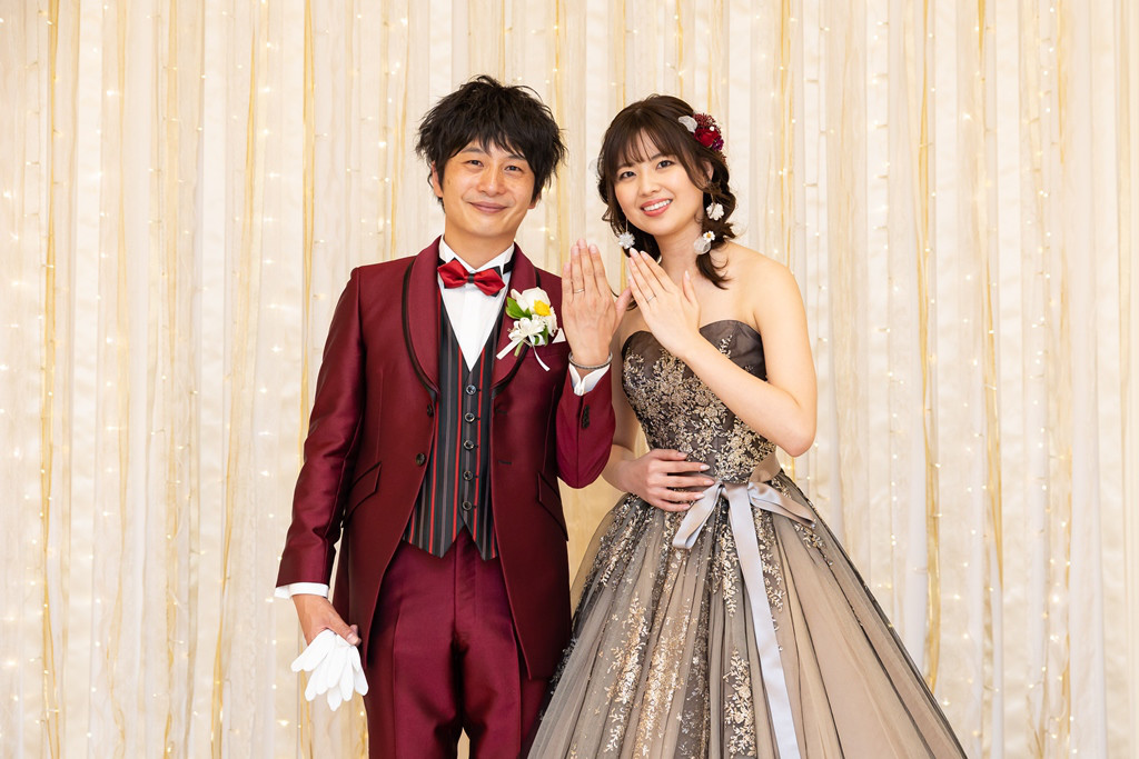 ゲスト想いのおふたり♡
参加型の演出が盛りだくさんの素敵な結婚式♡