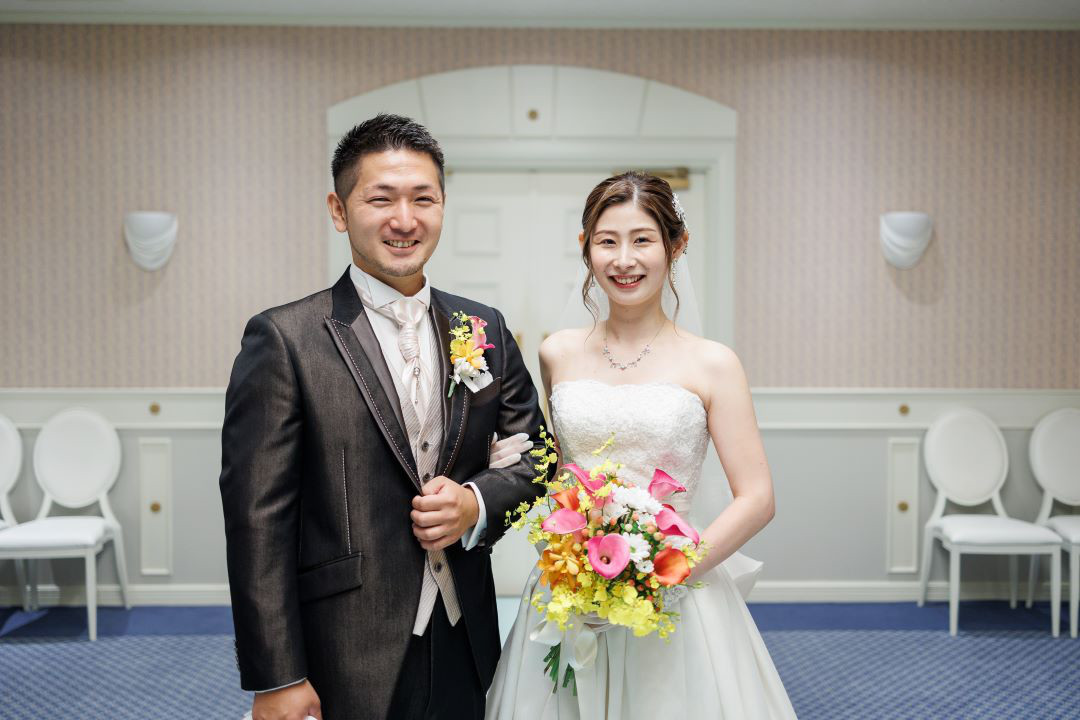 お子様２人と迎えるファミリー婚♡