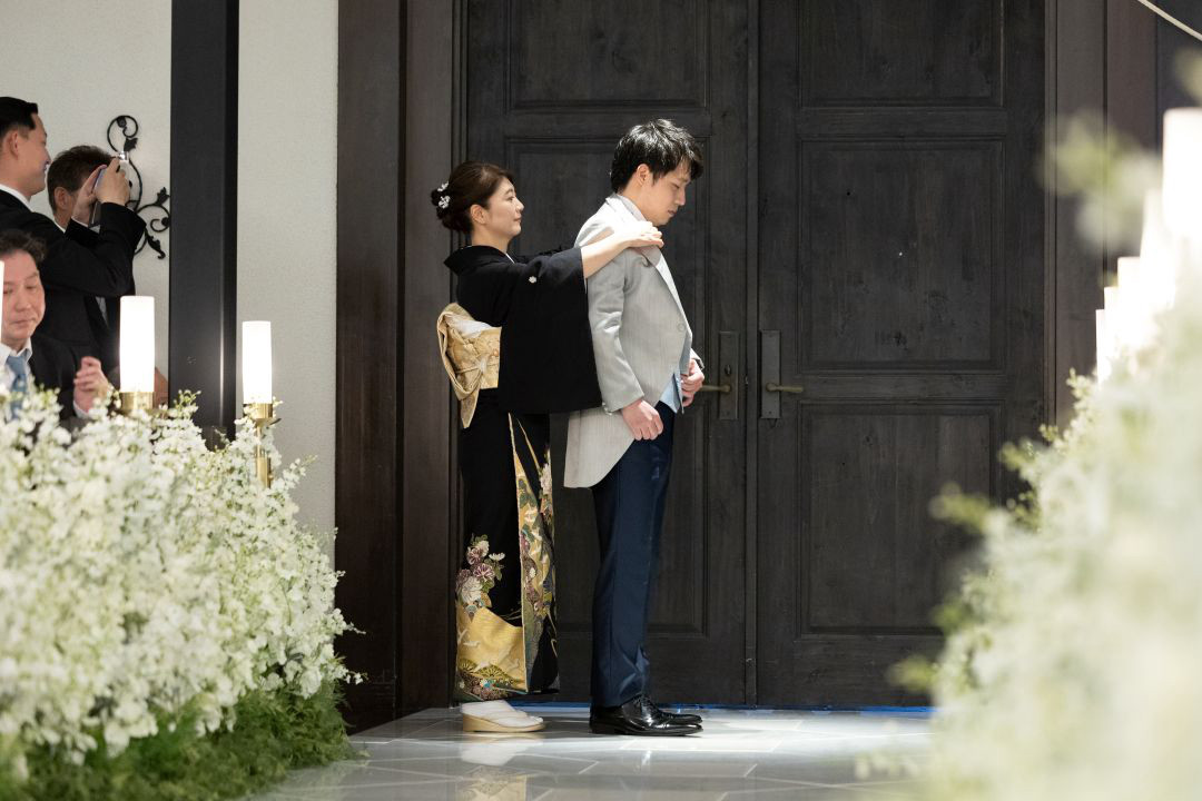 ♡おふたりもゲストも笑顔がいっぱい！
お腹の赤ちゃんと一緒に迎える結婚式♡