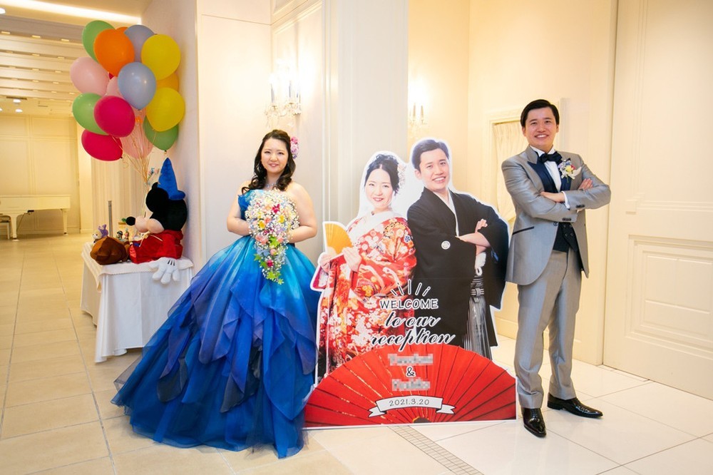 大好きなキャラクターの世界で♡ご親族とのアットホーム結婚式
