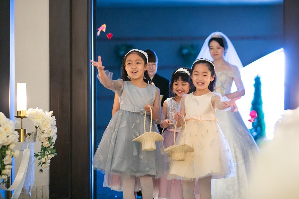 大好きなゲストと一緒に♡
感謝とおもてなしに溢れたウェディング