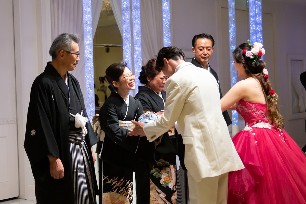 笑顔と感動でいっぱい！
あたたかい祝福に溢れた結婚式♡