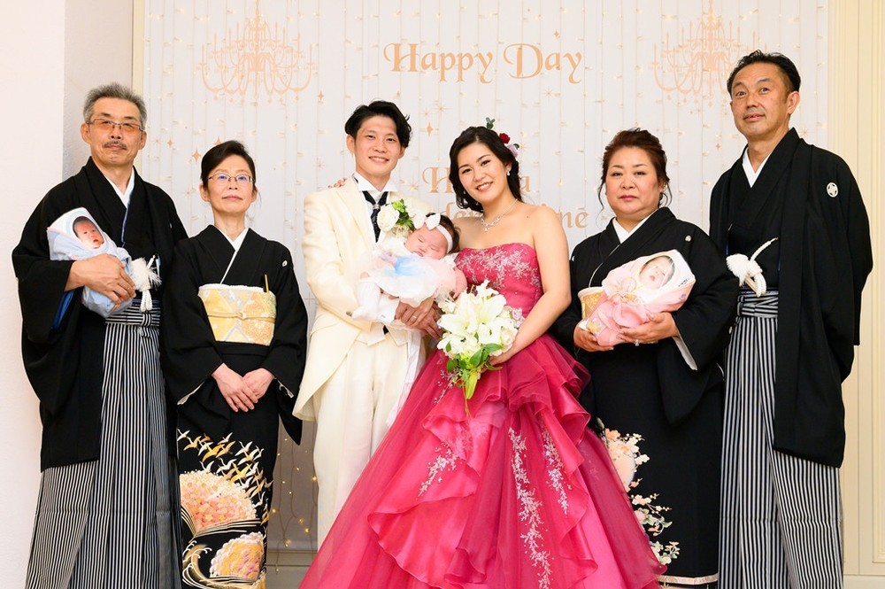 笑顔と感動でいっぱい！
あたたかい祝福に溢れた結婚式♡