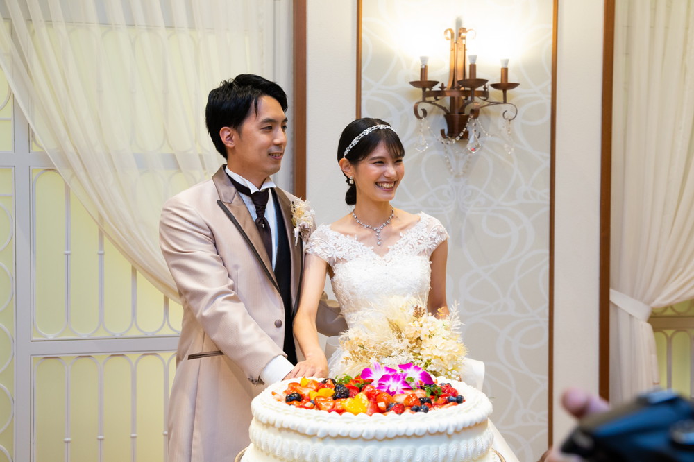 ゲストからのエールと祝福が会場を包む♡
あたたかい笑顔に溢れた結婚式