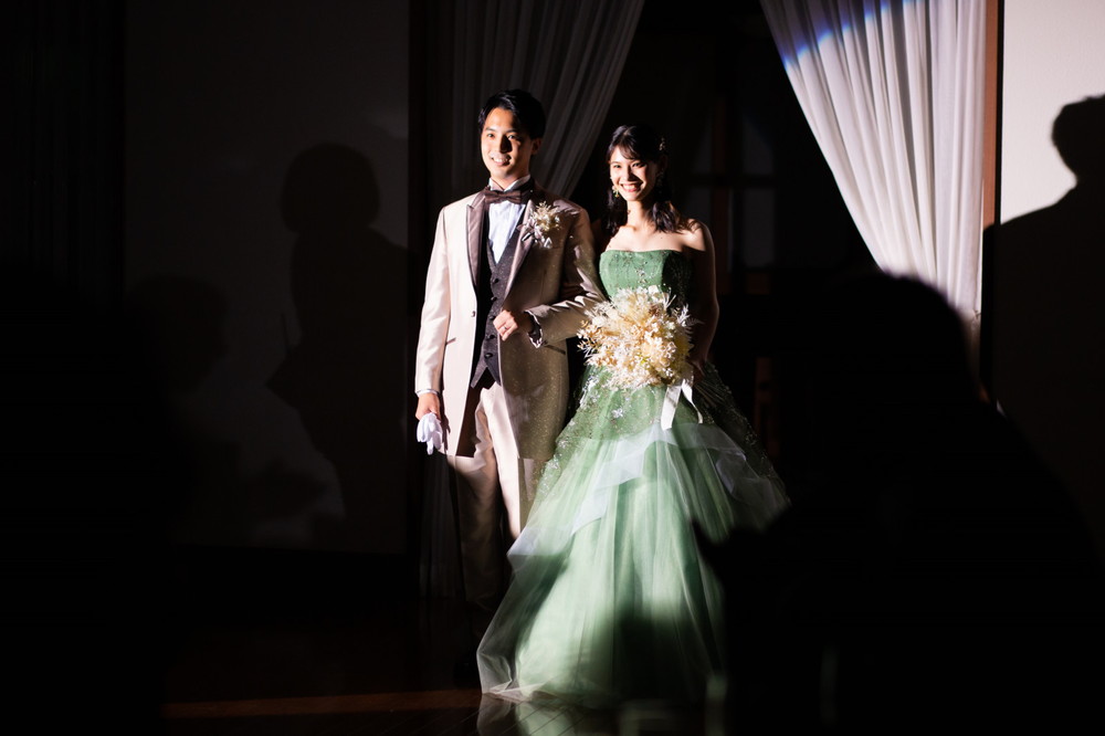 ゲストからのエールと祝福が会場を包む♡
あたたかい笑顔に溢れた結婚式