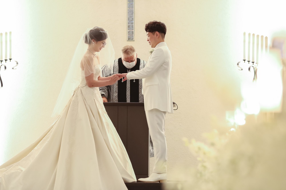 幸せいっぱいの笑顔♡
大好きなゲストと会場一体になって盛り上がった結婚式