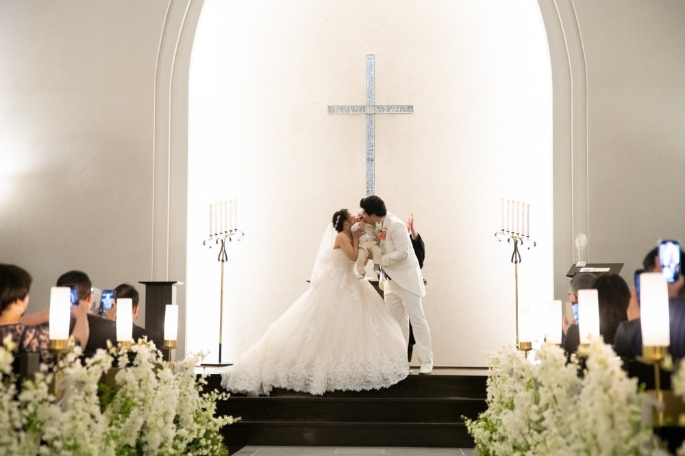 お子様と一緒♡あたたかい愛が溢れるファミリーウエディング