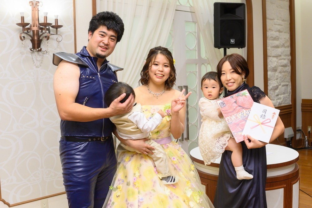 お子様と一緒♡あたたかい愛が溢れるファミリーウエディング