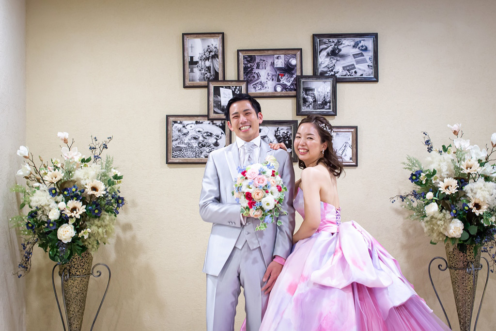 おふたりのこだわりが詰まった
笑顔いっぱいの結婚式♡