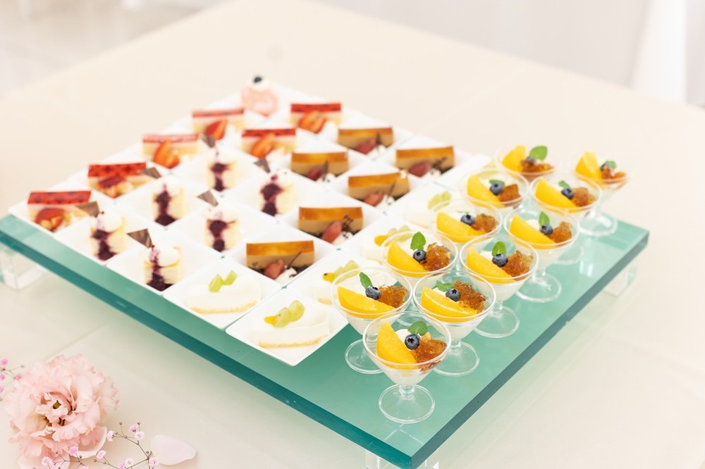 ゲスト想いのおふたり♡
参加型の演出が盛りだくさんの素敵な結婚式♡