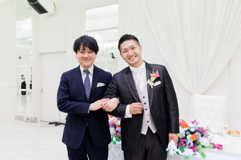 お子様２人と迎えるファミリー婚♡