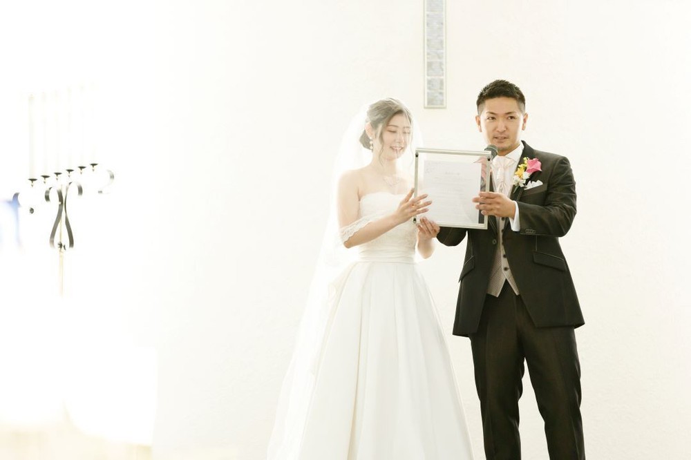 お子様２人と迎えるファミリー婚♡