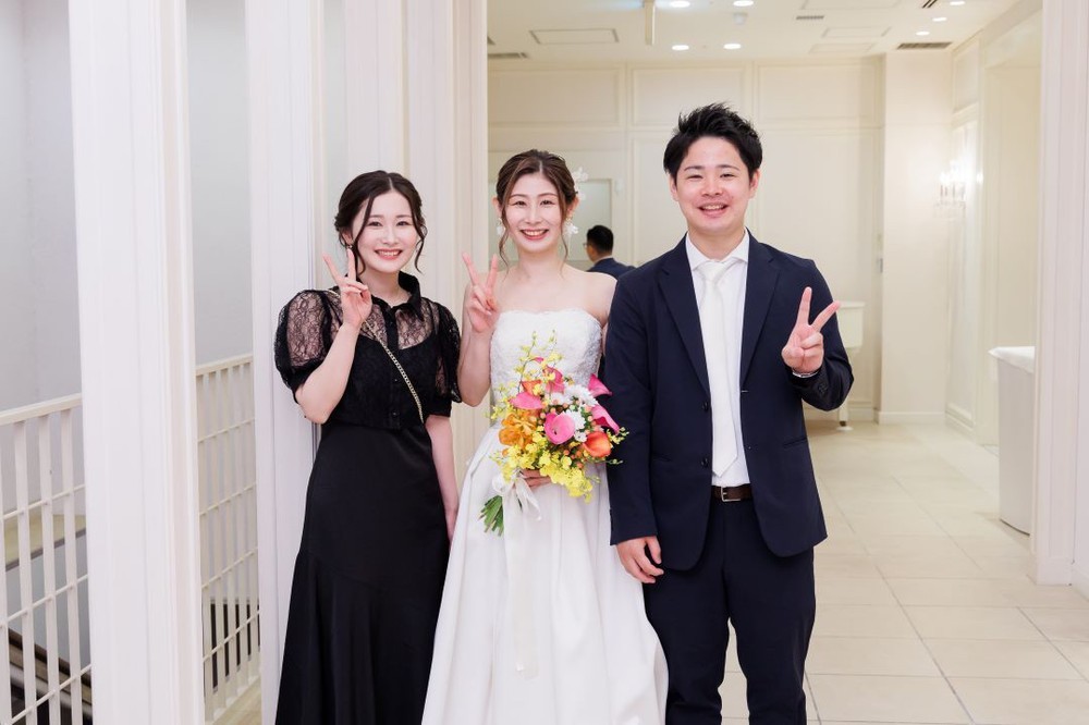 お子様２人と迎えるファミリー婚♡