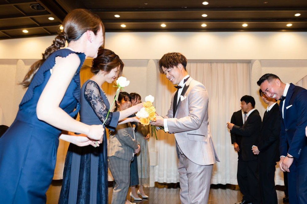 こだわりの演出がたくさんの
ウェディングパーティー♡