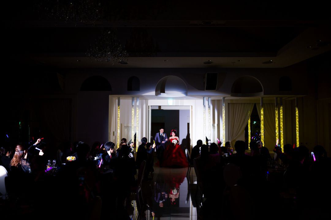 ♡ゲスト参加型の演出がたくさん！
笑顔いっぱいの結婚式♡