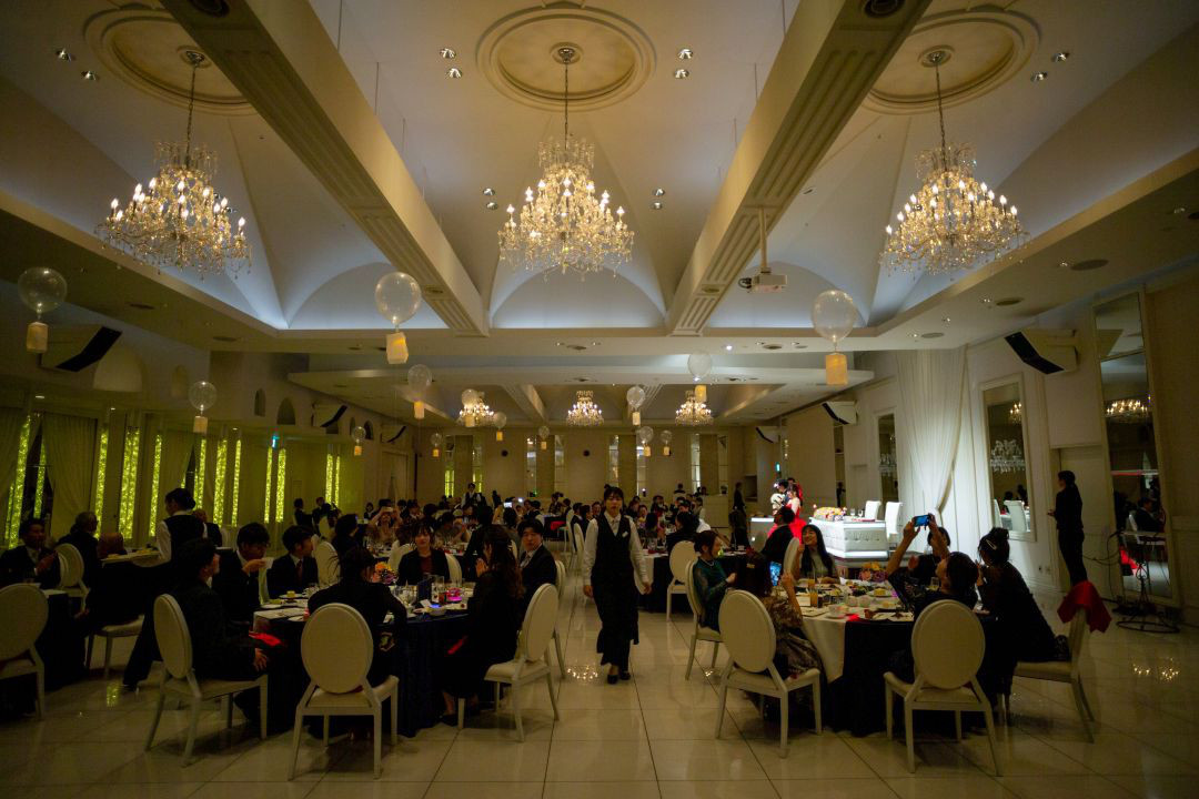 ♡ゲスト参加型の演出がたくさん！
笑顔いっぱいの結婚式♡