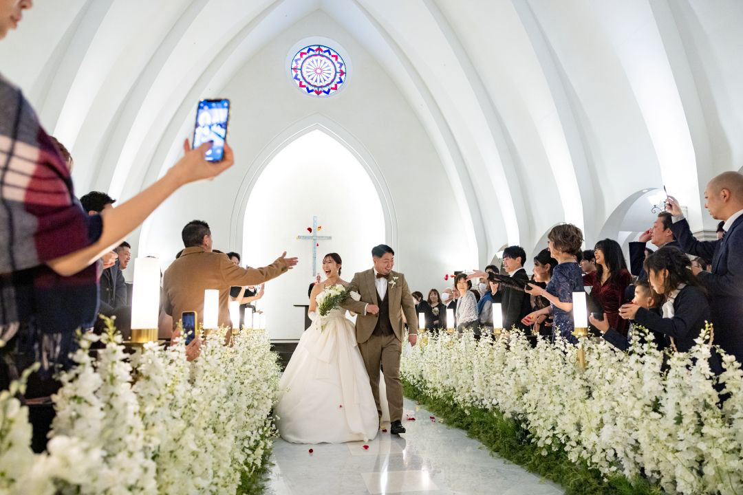 ♡おふたりらしい演出を取り入れた
オリジナルウェディング♡