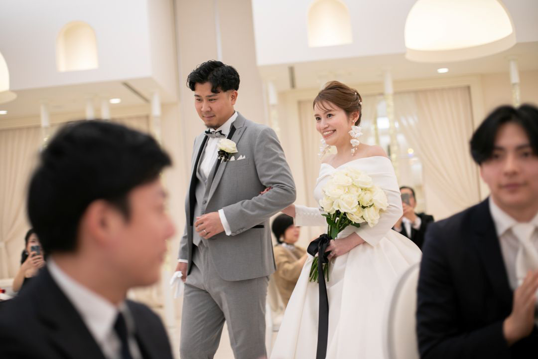 ♡ゲスト参加型の演出で
楽しいアットホームウェディング♡