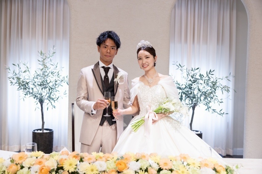 「“好き”をたくさん詰め込んだ、おふたりらしいウエディング」