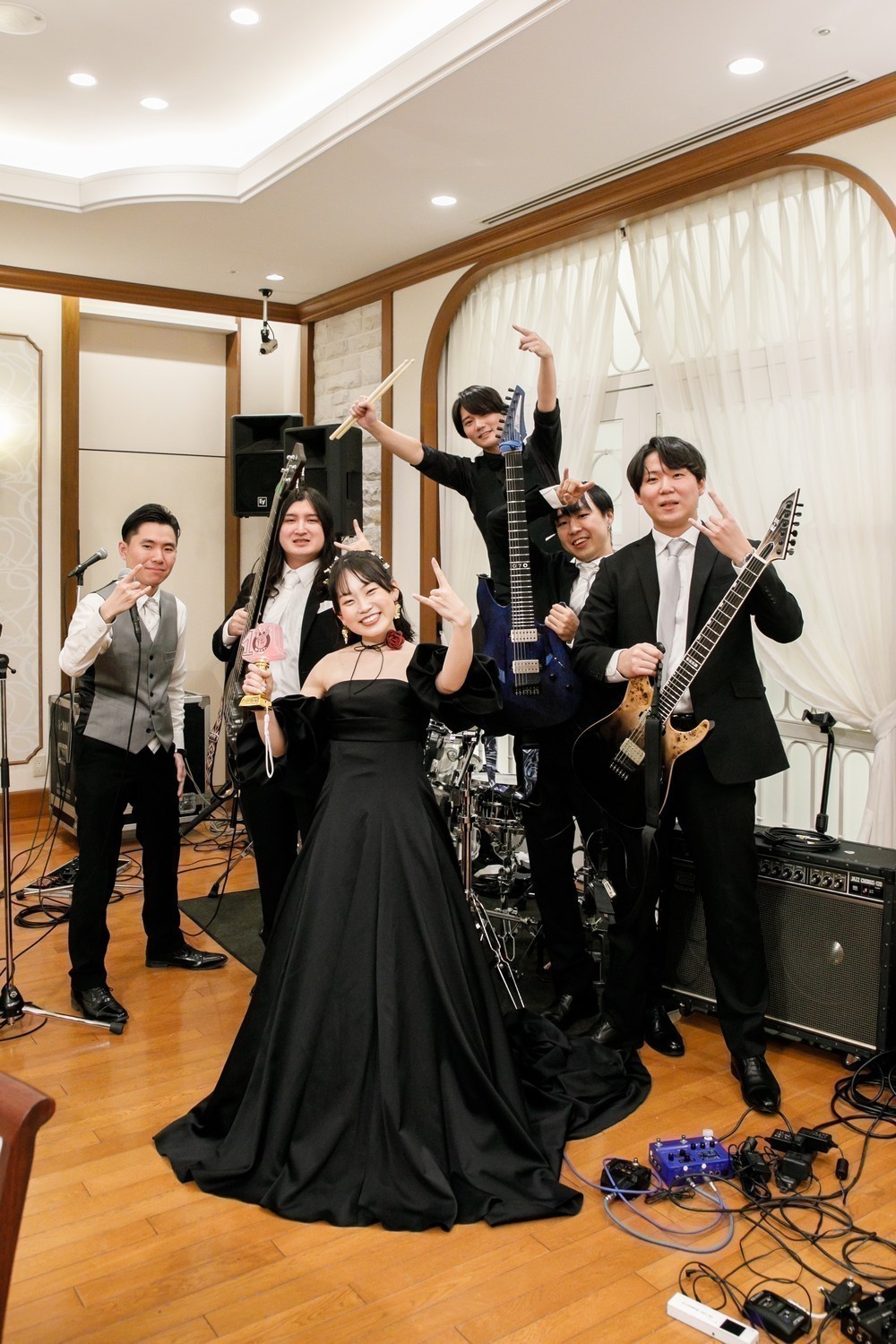 笑顔も感動も、みんなと一緒に！おふたりらしい「LIVE」ウェディング